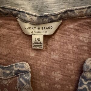 Lucky Brand size L sleeveless top